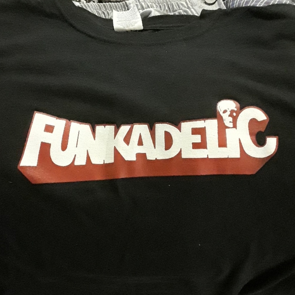 FUNKADELIC black tee L/XL